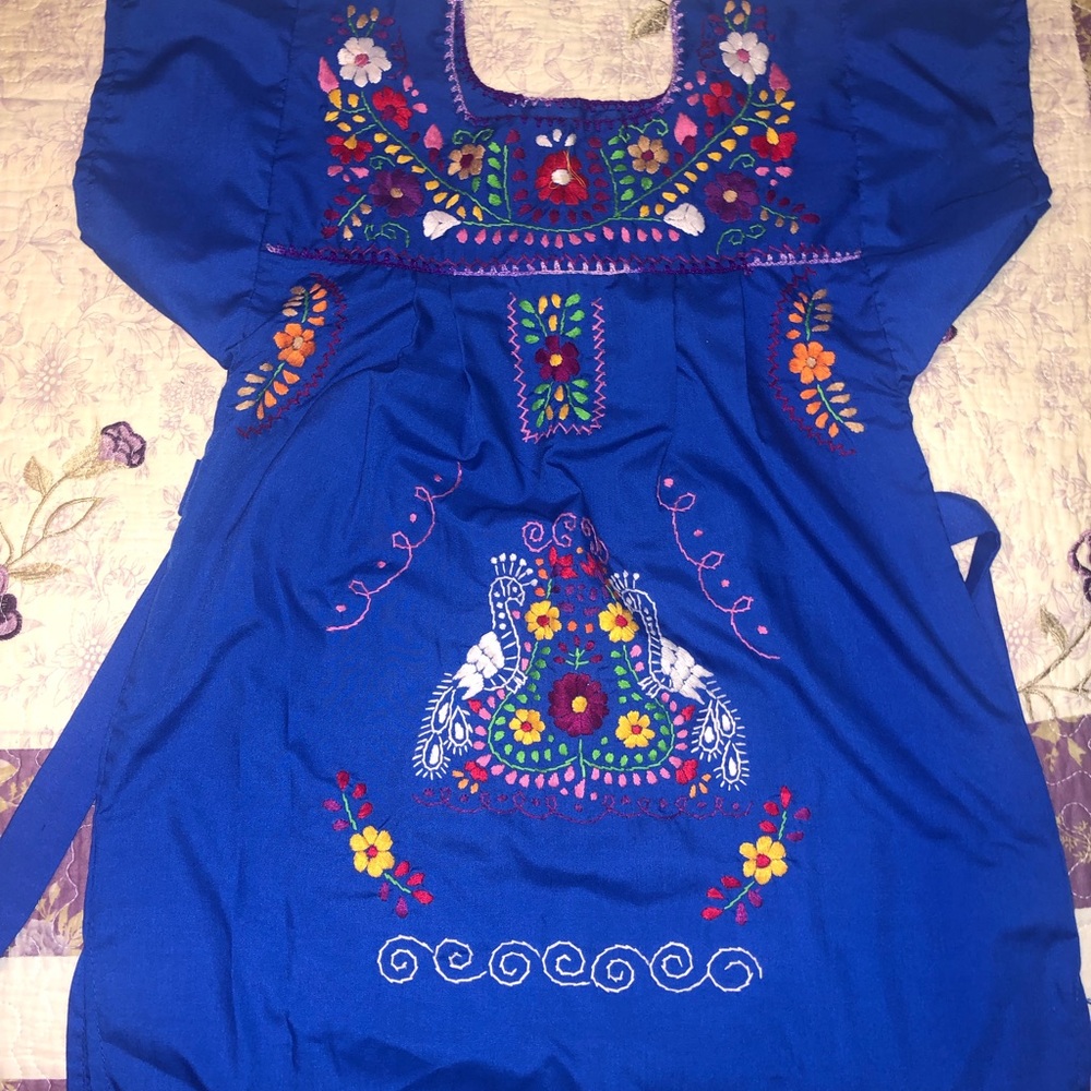 Mexican dress  hecho a mano